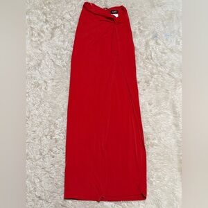 NWT Nookie Fortune Maxi Skirt in Red - Size Small